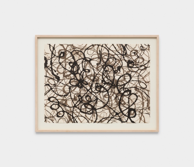 Flat Swirls, 2007, colografia sobre papel, 70 x 89 x 4 cm (moldura) 