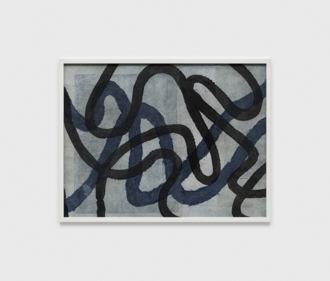 Through lines and screens, 2009, collograph em papel de algodo puro, 57 x 75 cm 